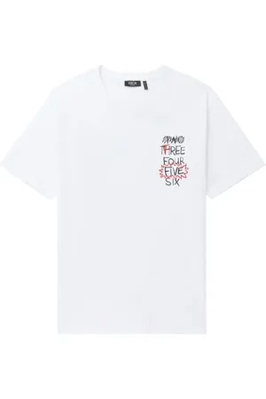 FIVE CM Illustration-print cotton T-shirt