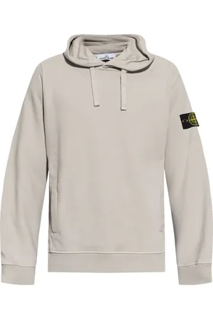 Stone Island Compass-badge cotton hoodie