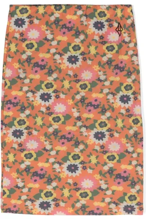 The Animals Observatory Anaconda floral-print skirt