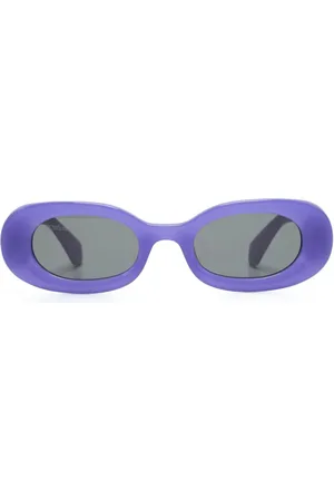 OFF-WHITE Amalfi oval-frame sunglasses