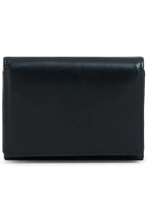 Marni Bi-fold embossed logo leather wallet