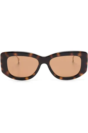 Gucci Rectangle-frame sunglasses