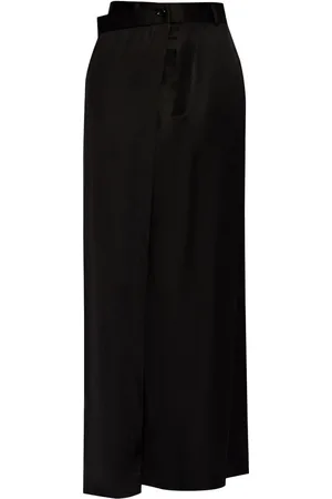 Maison Margiela Satin maxi skirt