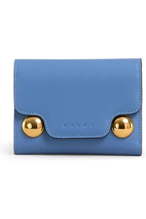 Marni Trunkaroo tri-fold leather wallet