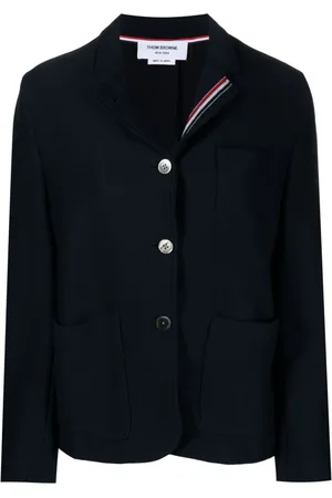 Thom Browne RWB-tab jersey blazer