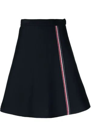 Thom Browne Flared knitted skirt