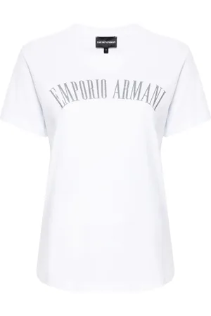 Emporio Armani Logo-print cotton T-shirt