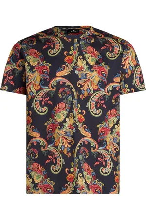 Etro Paisley-print cotton T-shirt
