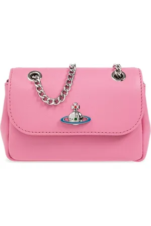 Vivienne Westwood Mini Orb-plaque leather soulder bag