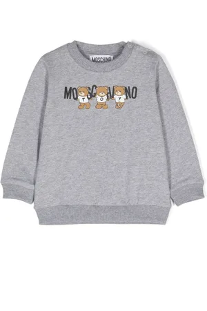 Moschino Logo-print cotton sweatshirt