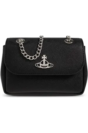 Vivienne Westwood Orb-plaque leather soulder bag