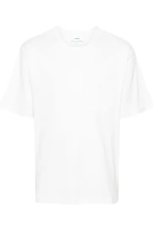 LARDINI Patch-pocket cotton T-shirt