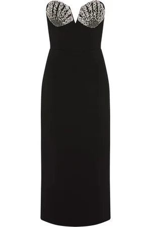 Rebecca Vallance Cordelia strapless midi dress