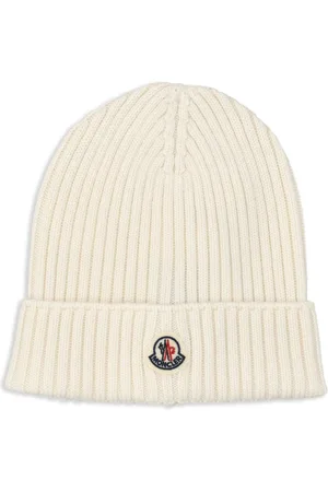 Moncler Logo patch wool beanie