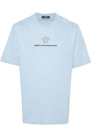 VERSACE Medusa Milano embroidered T-shirt