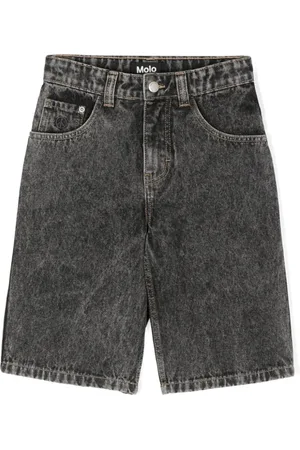 Molo Alpha straight-leg denim shorts