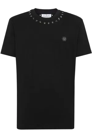 Philipp Plein Logo-appliqu?? cotton T-shirt