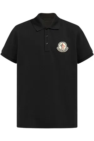 Moncler Logo-embroidered polo shirt