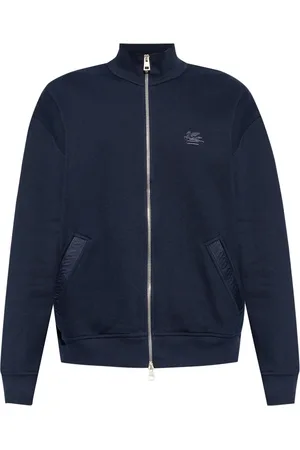 Etro Pegaso-embroidered cotton jacket
