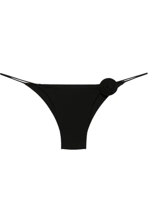 LA REVECHE Ashar floral-appliqu?? bikini bottom