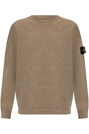 Stone Island Compass-badge crew-neck jumper