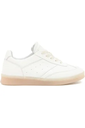 Maison Margiela Stitch-logo leather sneakers