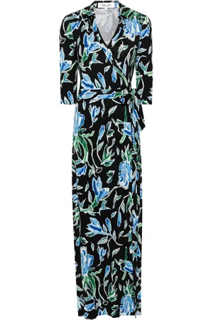 Diane von Furstenberg Wrap-design silk dress