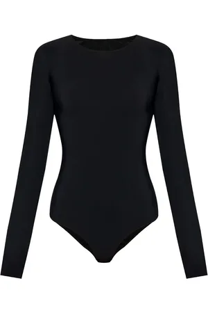 Maison Margiela Signature-numbers long-sleeved bodysuit