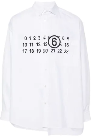 Maison Margiela Asymmetric panelled shirt