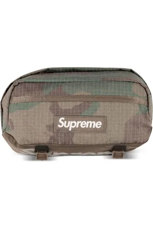 Supreme Camouflage-print ripstop belt bag
