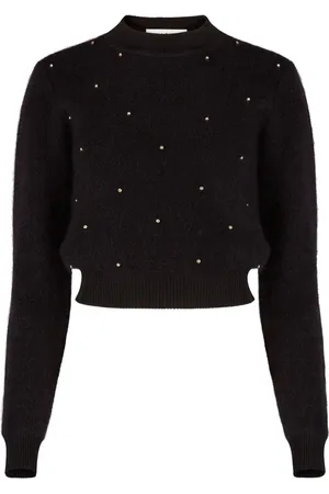 Nina Ricci Mohair blend sweater with studs