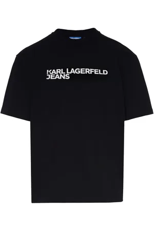 Karl Lagerfeld Logo-print organic-cotton T-shirt