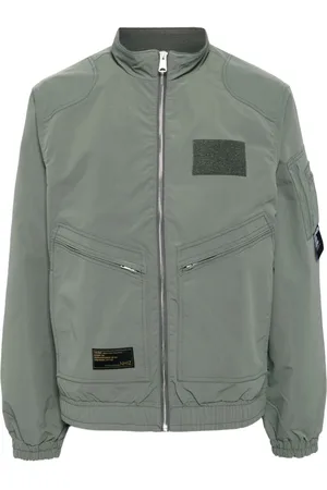 Izzue Logo-appliqu?? military jacket