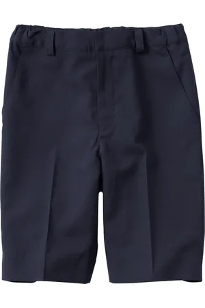 Familiar Elasticated-waist wool shorts
