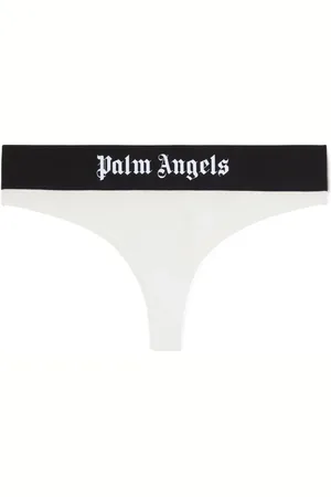 Palm Angels Logo-waistband Brazilian briefs