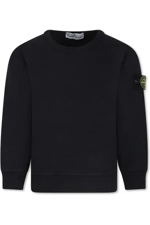 Stone Island Compass-badge cotton sweatshirt
