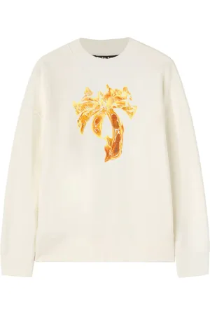 Palm Angels Burning Palm cotton sweatshirt