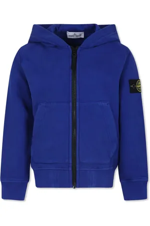 Stone Island Compass-badge cotton hoodie