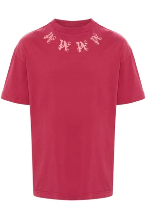 Palm Angels Monogram-print cotton T-shirt