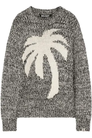 Palm Angels Palm m??lange-effect jumper