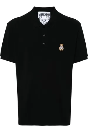 Moschino Teddy Bear-patch polo shirt