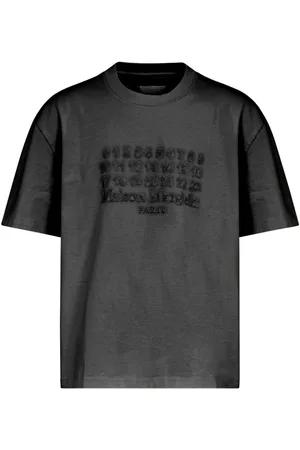 Maison Margiela Logo-embroidered cotton T-shirt