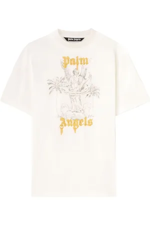Palm Angels Logo-print cotton T-shirt