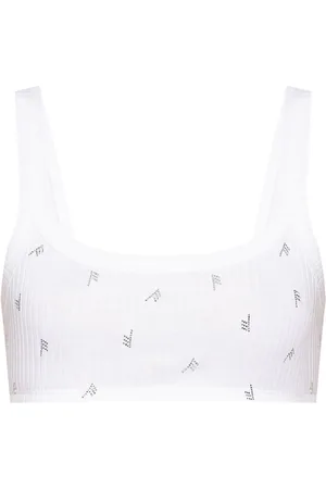 The Attico All-Over Print Logo Top