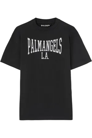 Palm Angels Logo-print cotton T-shirt