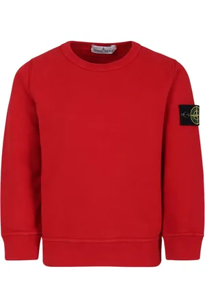 Stone Island Compass-badge cotton sweatshirt