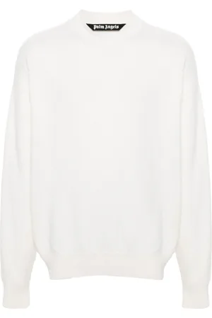 Palm Angels Monogram-print crew-neck jumper