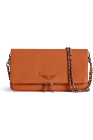 Zadig & Voltaire Rock leather clutch bag