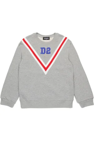 Dsquared2 Logo-embroidered cotton sweatshirt