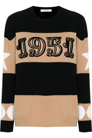 Max Mara Dirce 1951-motif striped jumper